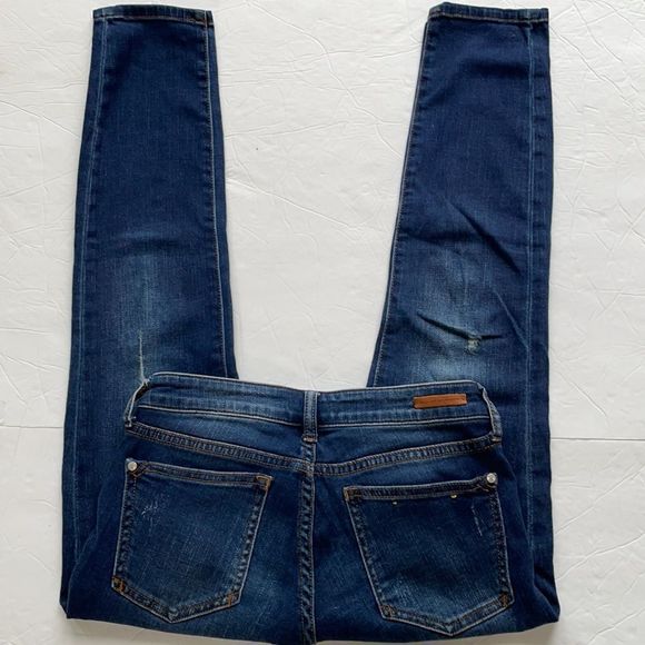 Pilcro and the Letterpress Dark Blue Skinny Jeans - Picture 5 of 16